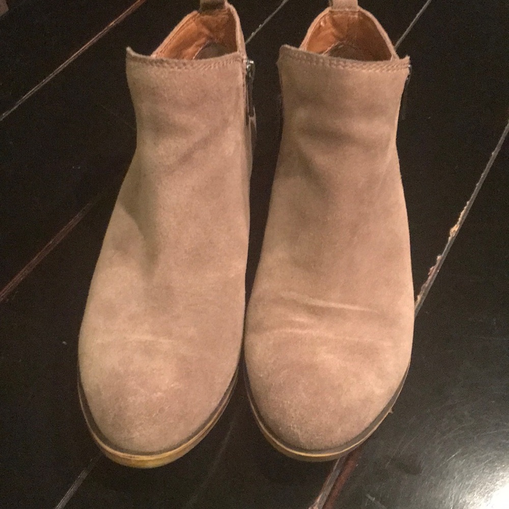 Lucky Brand Brindle booties
